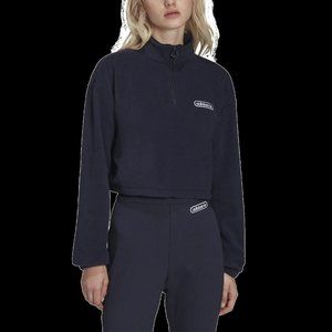 adidas Women's 1/4 Zip Sweatshirt HL0052 NEW with TAGS